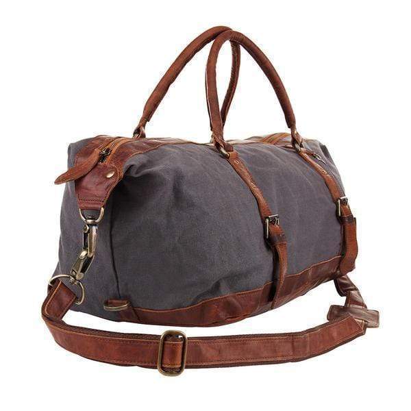 The Stylish Duffle (Grey Canvas)