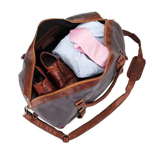 The Stylish Duffle (Grey Canvas)