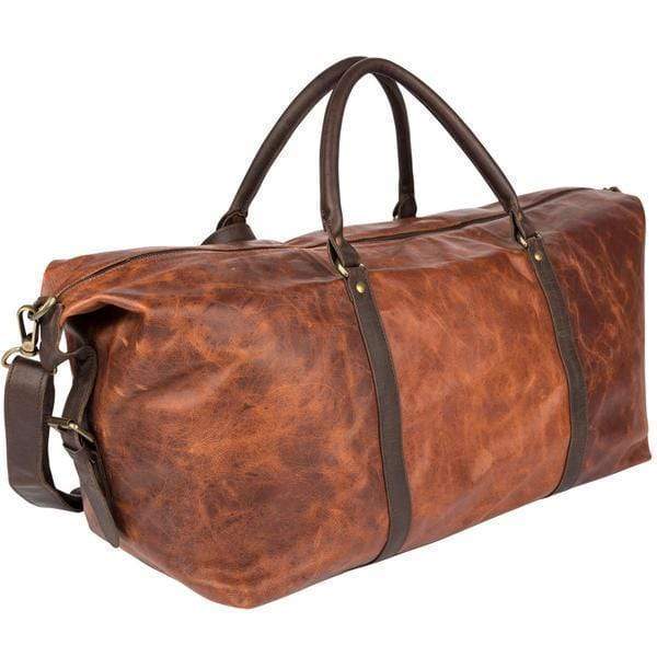 Leather Bags The Stylish Duffle (Vintage Brown) ML