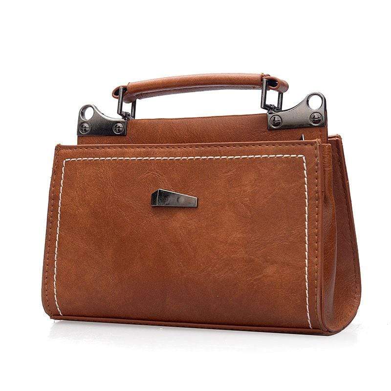 Leather Bags Vintage Trendy Adjustable Wide Shoulder Strap Female Clutch Doctor Handbag Design Crossbody Bags TIY