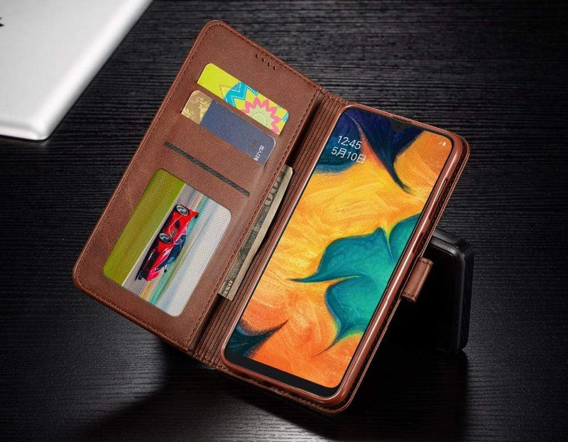 Leather Flip Case For Samsung