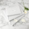 Leather Gifts & Accessories Personalized Stationery White Leather Wedding Guest Book Treat Gifts