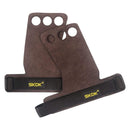 Leather Gymnastic Hand Grips Crossfit Anti-Skid Bodybuilding Weight Lifting Pull Up Bar Kettlebell Workout Palm Protector Gloves JadeMoghul Inc. 