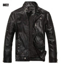Leather Jacket Men - Leather Motorcycle Jacket AExp