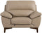 Leatherette Upholstered Wooden Chair with Bustle Back and Wooden Legs, Brown-Dining Chairs-Brown-Faux leather and wood-JadeMoghul Inc.