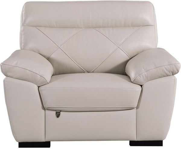 Leatherette Upholstered Wooden Chair with Bustle Back and Wooden Legs, Light Gray-Dining Chairs-Gray-Faux leather and wood-JadeMoghul Inc.