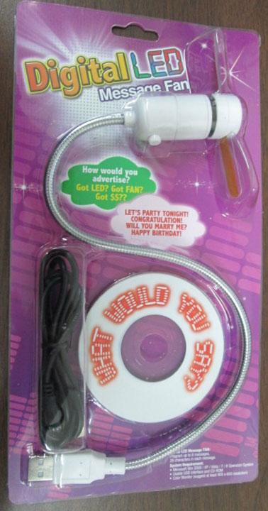 LED Fan (Green)-Toys-JadeMoghul Inc.
