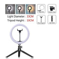 LED Light Ring Lamp Tripod Round Selfie ring light with Tripod for Mobile Phone tiktok youtube Photography Lamp Hoop Ringlights AExp