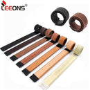 Leeons French Braid Hair Tools Styling Diy Magic Bun Maker Hair Braid Accessories Twist Sponge Donut Bun Maker Hairstyle Brown AExp
