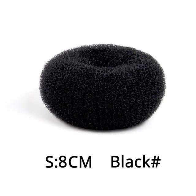 Leeons French Braid Hair Tools Styling Diy Magic Bun Maker Hair Braid Accessories Twist Sponge Donut Bun Maker Hairstyle Brown AExp