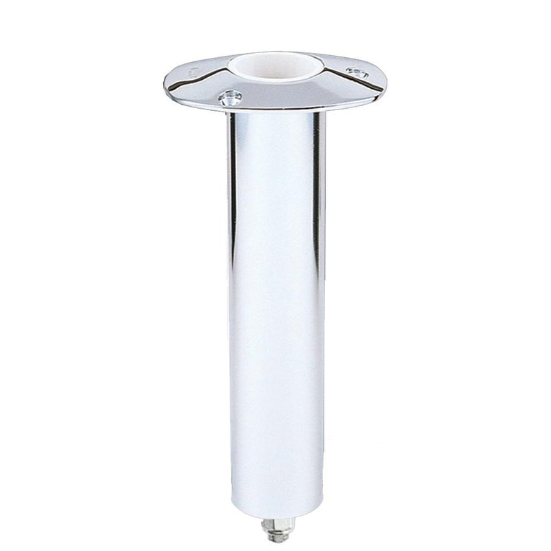 Lee's 0 Degree Stainless Steel Swivel Base Flush Mount Rod Holder 2.25" OD X 10.5" Tube [RH577V]-Rod Holders-JadeMoghul Inc.