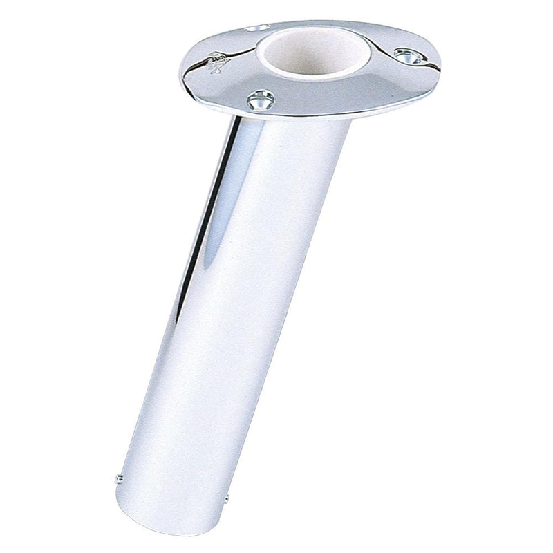 Lee's 15 Degree Stainless Steel Flush Mount Rod Holder - 2" O.D. [RH529HS]-Rod Holders-JadeMoghul Inc.