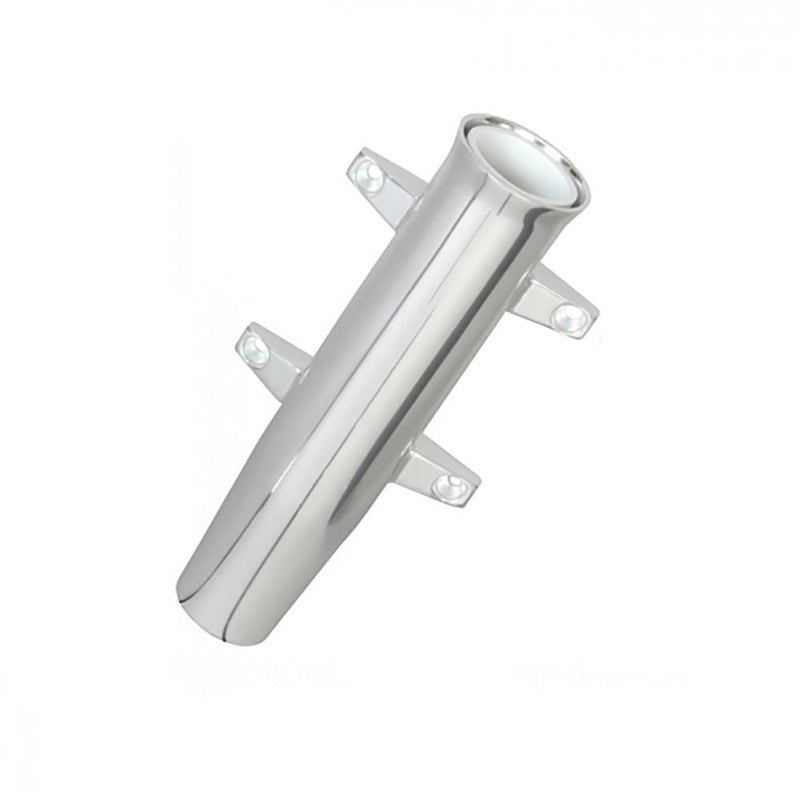 Lees Aluminum Side Mount Rod Holder - Tulip Style - Silver Anodize [RA5000SL]-Rod Holders-JadeMoghul Inc.