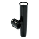 Lee's Clamp-On Rod Holder - Black Aluminum - Horizontal Mount - Fits 1.315" O.D. Pipe [RA5202BK]-Rod Holders-JadeMoghul Inc.