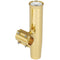 Lee's Clamp-On Rod Holder - Gold Aluminum - Horizontal Mount - Fits 1.050" O.D. Pipe [RA5201GL]-Rod Holders-JadeMoghul Inc.