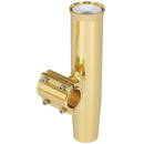 Lee's Clamp-On Rod Holder - Gold Aluminum - Horizontal Mount - Fits 1.315" O.D. Pipe [RA5202GL]-Rod Holders-JadeMoghul Inc.