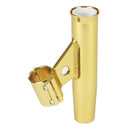 Lee's Clamp-On Rod Holder - Gold Aluminum - Vertical Mount - Fits 1.050" O.D. Pipe [RA5001GL]-Rod Holders-JadeMoghul Inc.