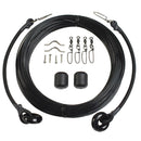 Lee's Deluxe Rigging Kit - Single Rig Up To 37ft. - Black Mono [RK0337LS-MO]-Outrigger Accessories-JadeMoghul Inc.