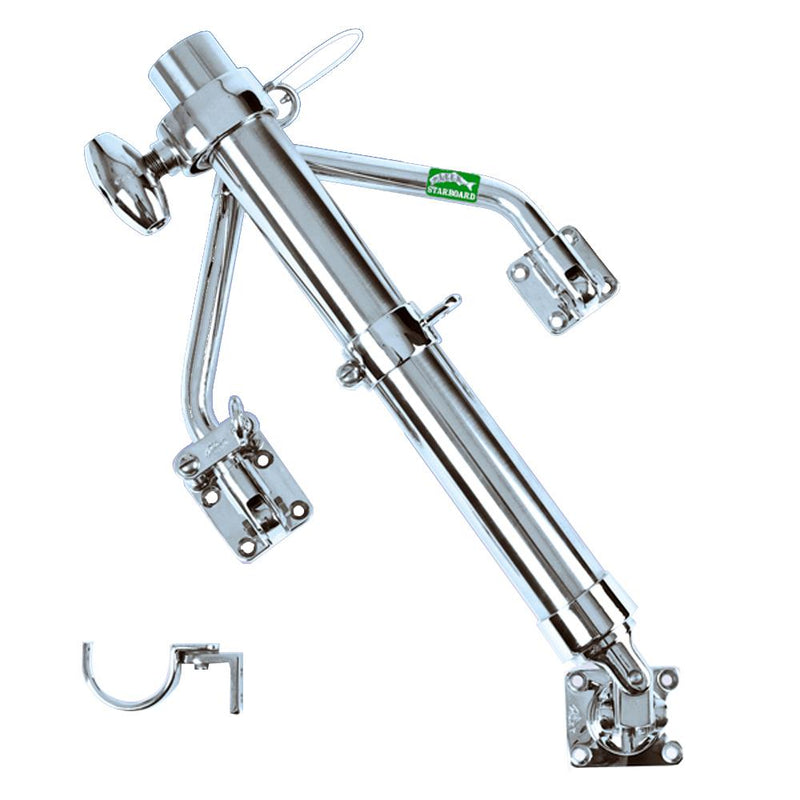 Lee's Junior Outrigger Holders 2" x 18" Main Tube [OH226S]-Outrigger Accessories-JadeMoghul Inc.