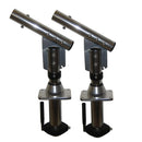 Lee's Sidewinder Bolt-In Outrigger Mounts, Lay-Down Version - Silver(Pair) [SW9300]-Outrigger Accessories-JadeMoghul Inc.