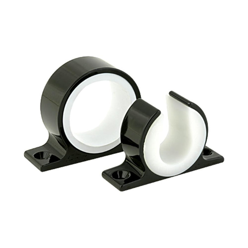 Lee's Single Rod Rack Set - Bright Black Finish [MC70BK]-Rod & Reel Storage-JadeMoghul Inc.