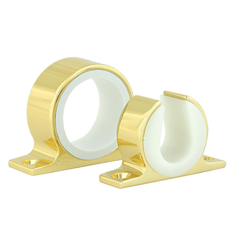 Lee's Single Rod Rack Set - Bright Gold Finish [MC70GL]-Rod & Reel Storage-JadeMoghul Inc.
