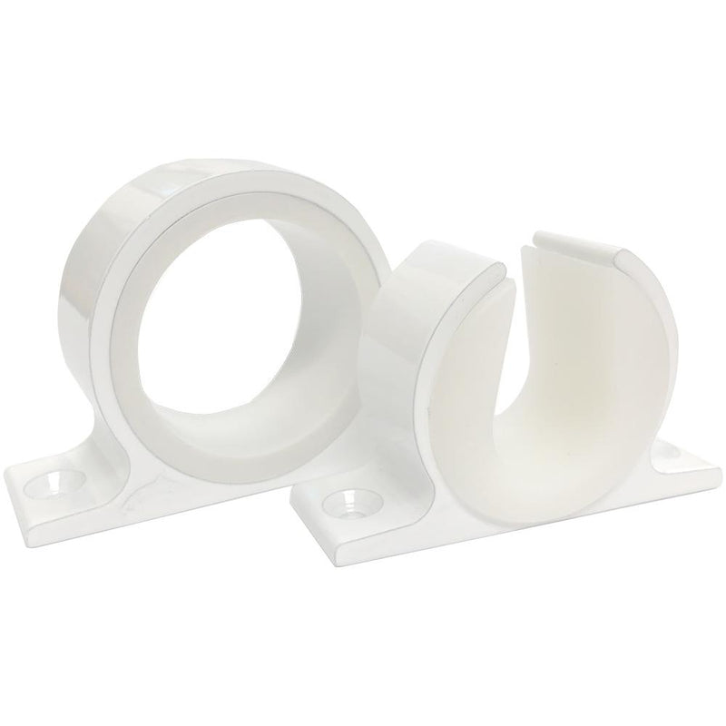 Lees Tackle Single Rod Rack Set - White Powder Coat Finish [MC70WH]-Rod & Reel Storage-JadeMoghul Inc.