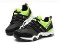 Leisure Shoes / Soft & Light Fashion Casual Shoes / Men Sneakers-Grey with Green-11-JadeMoghul Inc.