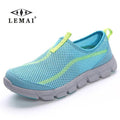 LEMAI 2017 New Men Casual Shoes, Summer Mesh For Men,Super Light Flats Shoes, Foot Wrapping Big Size #36-44-012 blue-9.5-JadeMoghul Inc.
