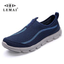 LEMAI 2017 New Men Casual Shoes, Summer Mesh For Men,Super Light Flats Shoes, Foot Wrapping Big Size