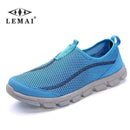 LEMAI 2017 New Men Casual Shoes, Summer Mesh For Men,Super Light Flats Shoes, Foot Wrapping Big Size