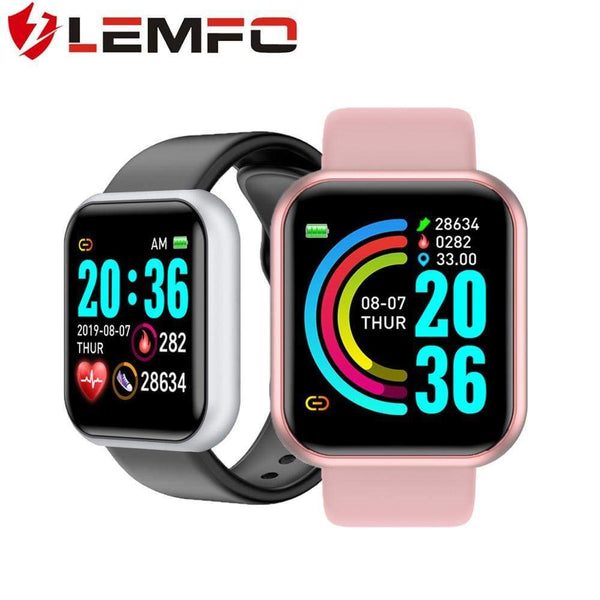 LEMFO Smart Watch 2020 for Men Women Waterproof HD Big Screen Heart Rate Monitoring Sleep Management Smartwatch for Andriod IOS AExp