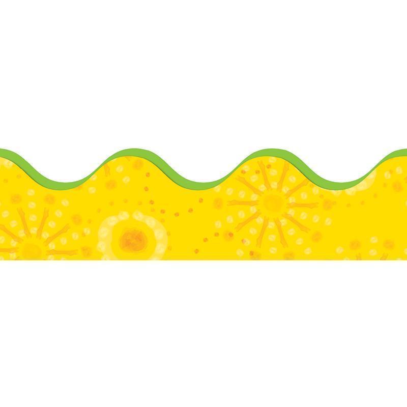 LEMON LIME SCALLOPED BORDER-Learning Materials-JadeMoghul Inc.