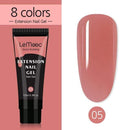 Lemooc  UV Gel Kit 15ml Quick Building  UV Gel Nail Polish For Nail Extensions Acrylic Gel Polish Nail Art Set AExp