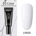 Lemooc  UV Gel Kit 15ml Quick Building  UV Gel Nail Polish For Nail Extensions Acrylic Gel Polish Nail Art Set AExp
