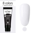 Lemooc  UV Gel Kit 15ml Quick Building  UV Gel Nail Polish For Nail Extensions Acrylic Gel Polish Nail Art Set AExp