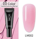 Lemooc  UV Gel Kit 15ml Quick Building  UV Gel Nail Polish For Nail Extensions Acrylic Gel Polish Nail Art Set JadeMoghul Inc. 