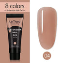 Lemooc  UV Gel Kit 15ml Quick Building  UV Gel Nail Polish For Nail Extensions Acrylic Gel Polish Nail Art Set JadeMoghul Inc. 