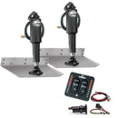 Lenco 9" x 12" Standard Trim Tab Kit w-LED Integrated Switch Kit 12V [15108-103]-Trim Tabs-JadeMoghul Inc.