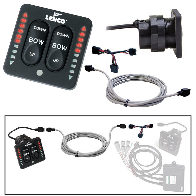 Lenco Flybridge Kit f-LED Indicator Key Pad f-Two-Piece Tactile Switch - 50' [11941-005]-Trim Tab Accessories-JadeMoghul Inc.