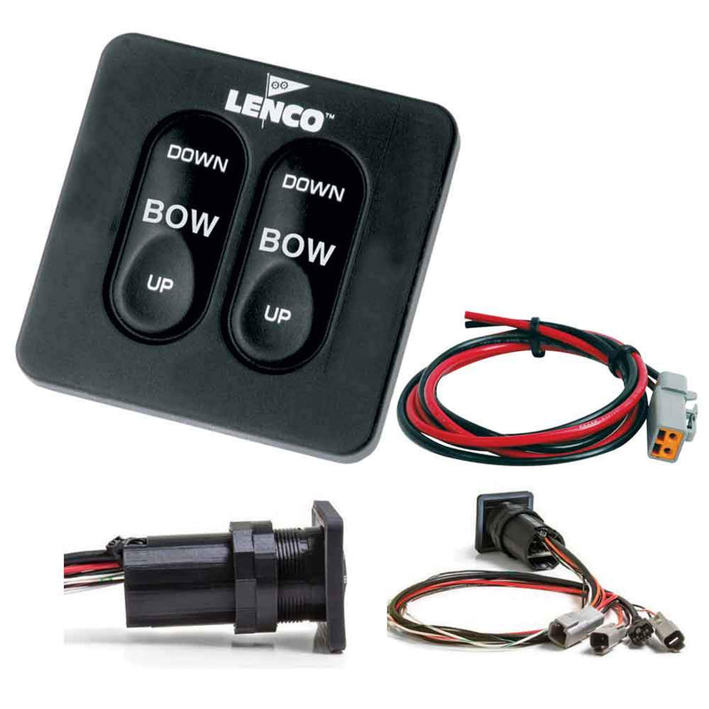 Lenco Standard Integrated Tactile Switch Kit w-Pigtail f-Single Actuator Systems [15169-001]-Trim Tab Accessories-JadeMoghul Inc.