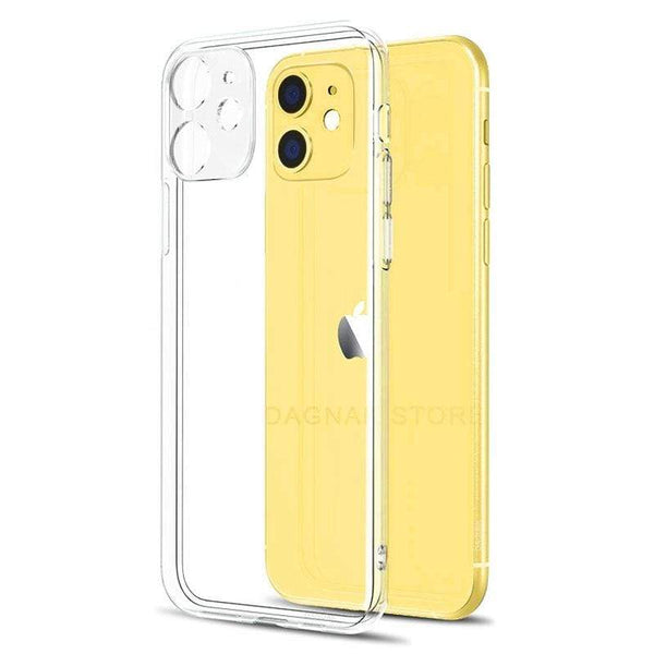 Lens Protection Clear Phone Case For iPhone 11 7 Case Silicone Soft Cover For iPhone 11 Pro XS Max X 8 7 6s Plus 5 SE 11 XR Case AExp