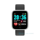 Lesfit Pink Smart Watch Women Men Smartwatch For Android IOS Bluetooth Steel Strap Smart-watch Watch Electronic Fitness Tracker AExp