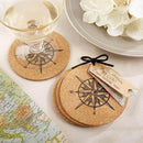 Let the Journey Begin Cork Coaster-Personalized Coasters-JadeMoghul Inc.