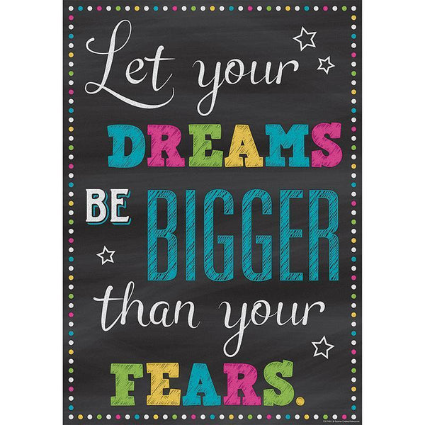 LET YOUR DREAMS POSITIVE POSTER-Learning Materials-JadeMoghul Inc.