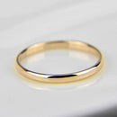 Letdiffery Smooth Stainless Steel Couple Rings Gold Simple 4MM Women Men Lovers Wedding Jewelry Engagement Gifts AExp
