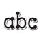 LETTERS DOT-TO-DOT LOWERCASE BLACK-Learning Materials-JadeMoghul Inc.