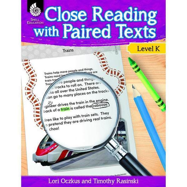 LEVEL K CLOSE READING WITH PAIRED-Learning Materials-JadeMoghul Inc.