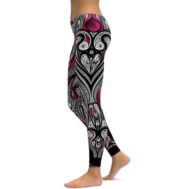 LI-FI Print Yoga Pants Women Unique Fitness Leggings Workout Sports Running Leggings Sexy Push Up Gym Wear Elastic Slim Pants JadeMoghul Inc. 