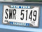 License Plate Frame Frame Shop NHL New York Rangers License Plate Frame 6.25"x12.25" FANMATS